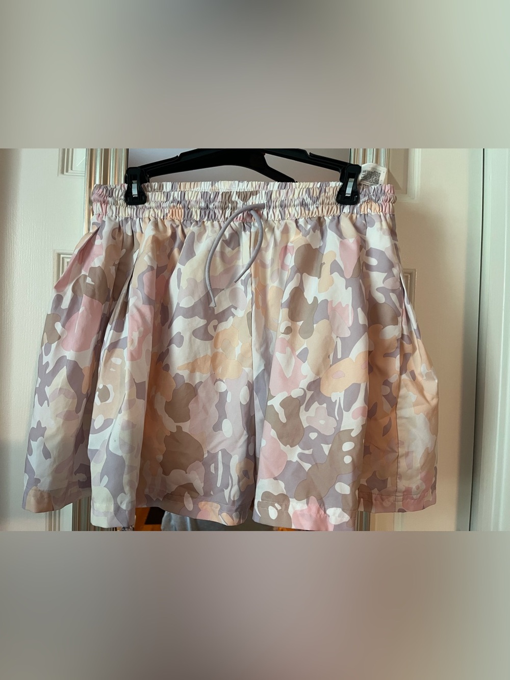 Women’s Pastel Camo Adidas Flowy Shorts
